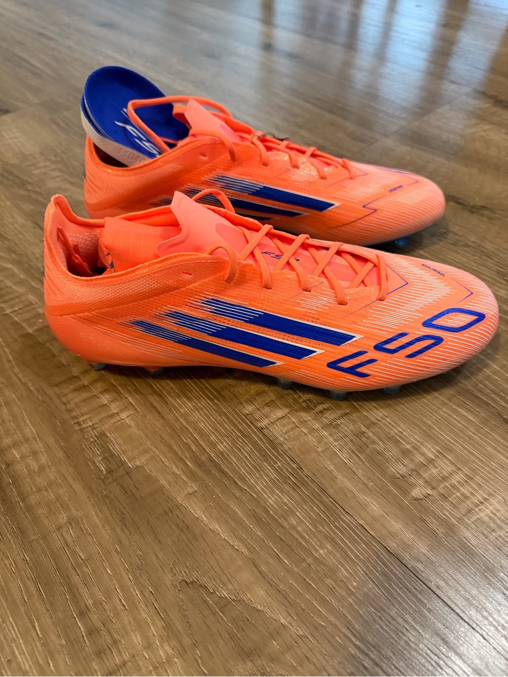 adidas f50 elite cleats beam orange size 8